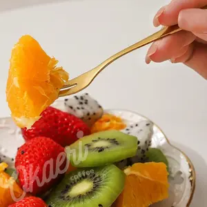 Dessert Fork Stainless Steel / Garpu Mini Kue Buah Stainless Steel