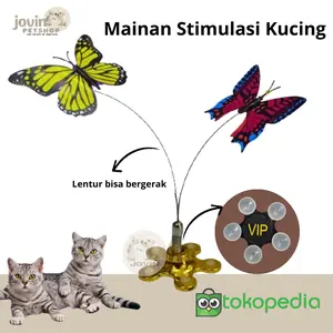 Mainan Kucing Boxing Kupu - Kupu