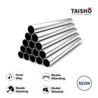 Gambar Pipa Stainless Kilap SS 304 5/16 Inch x 1.2MM x 6M dari Sutindo Shop Kota Surabaya 1 Tokopedia