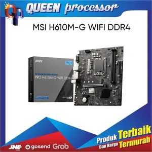 MSI PRO H610M-G WIFI DDR4 (LGA1700 / H610 / DDR4) H610M G