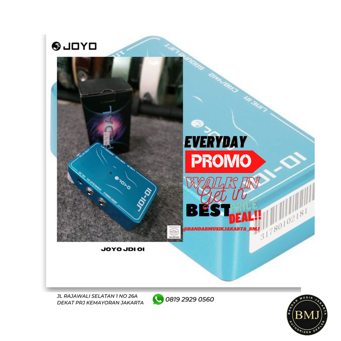 Gambar JOYO DIRECT BOX DI BOX JDI-01 NS2 BMJ dari Bandar Musik Jakarta BMJ Kota Administrasi Jakarta Pusat Tokopedia