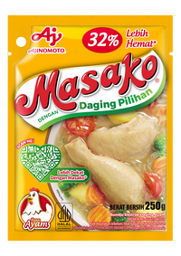 Gambar MASAKO Bumbu Kaldu Ayam Penyedap Rasa 230G (3pcs) - Dibuat Dengan Daging Ayam Asli Dan Rempah Pilihan dari Ajinomoto Official Store Kota Depok 3 Tokopedia