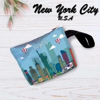 Gambar Pouch - Dompet - Souvenir Pouch New York - USA | Grosir - New York City dari Alvystreet Kab. Bandung 3 Tokopedia