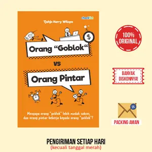Buku Motivasi Orang "Goblok" vs Orang Pintar (Tjahjo Harry Wilopo)