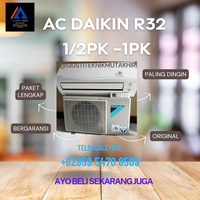 Gambar AC DAIKIN SEKEN GARANSI TOKO 100%GRATIS ONGKIR AREA JABODETABEK dari Gusti Teknik Mutakhir Kab. Bekasi 1 Tokopedia