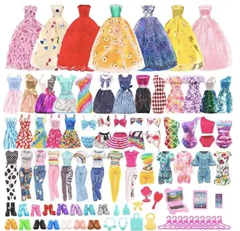 MAINAN ANAK BONEKA BERBIEE GANTI BAJU BERBIE BEAUTY 838-K1A 2