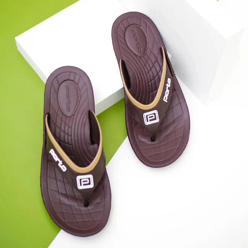 PORTO 1016B sandal jepit karet anak laki-laki ukuran 24-35 Fashion 3