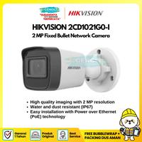 Gambar Hikvision Ip Camera Outdoor 2mp DS-2CD1021G0-I Fixed Bullet Camera dari Cengli Store Kota Surabaya 2 Tokopedia