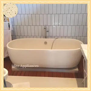 Bathtub Portable Dewasa Minimalis Putih Teraso