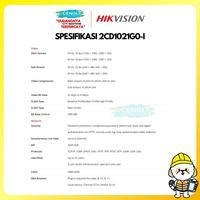 Gambar Hikvision Ip Camera Outdoor 2mp DS-2CD1021G0-I Fixed Bullet Camera dari Cengli Store Kota Surabaya 4 Tokopedia