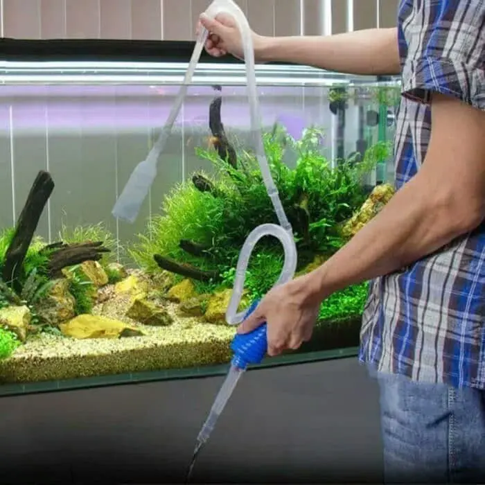 CLEANER PUMP ALAT KURAS AQUARIUM PENYEDOT AIR AQUARIUM CLEANER PUMP SIFON