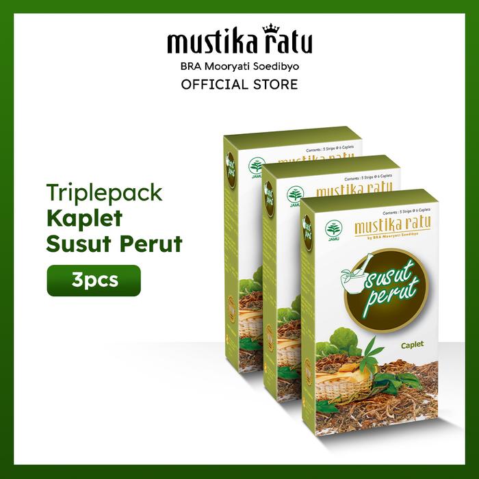 Gambar Mustika Ratu Triplepack Kaplet Susut Perut dari mustikaratuid Kota Administrasi Jakarta Barat Tokopedia