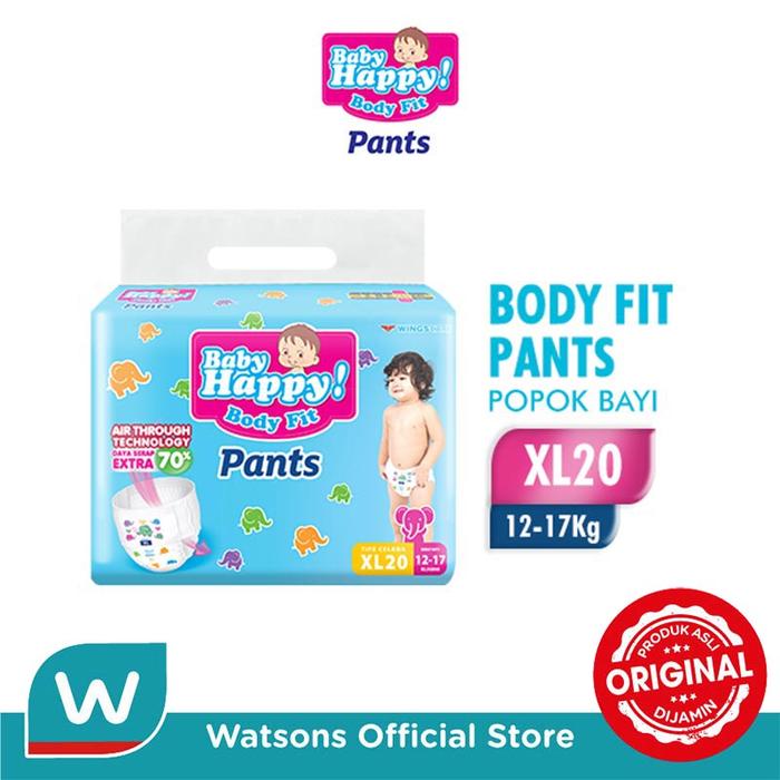 Gambar BABY HAPPY Baby Happy Pants Bag XL 20 dari Watsons Indonesia Official Store Kab. Tangerang Tokopedia