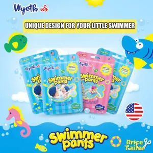 Swim diapers bisa GOS3nd pamp3rs renang anak bayi balita popok berenang sekali pakai babyshop depok