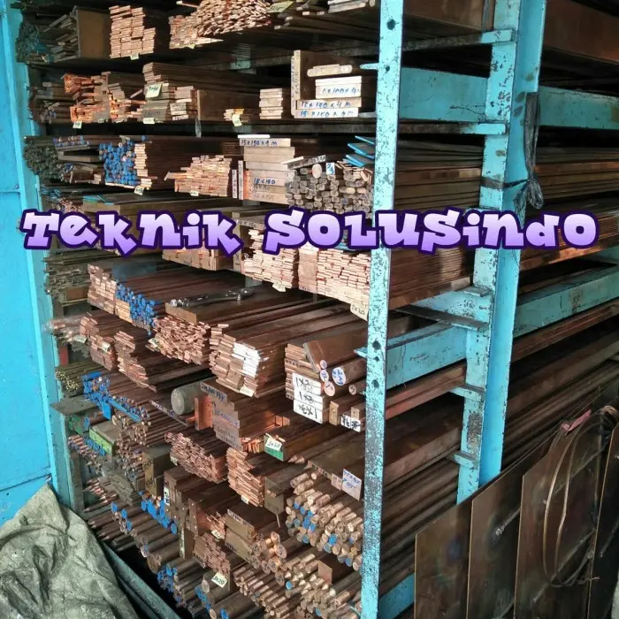 plat tembaga 5mm x 30mm x 270mm
