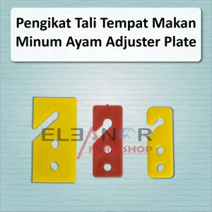 Pengikat Tali Tempat Makan Minum Ayam Adjuster Plate
