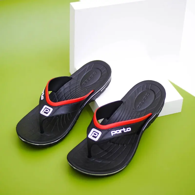 PORTO 1016B sandal jepit karet anak laki-laki ukuran 24-35 Fashion 5