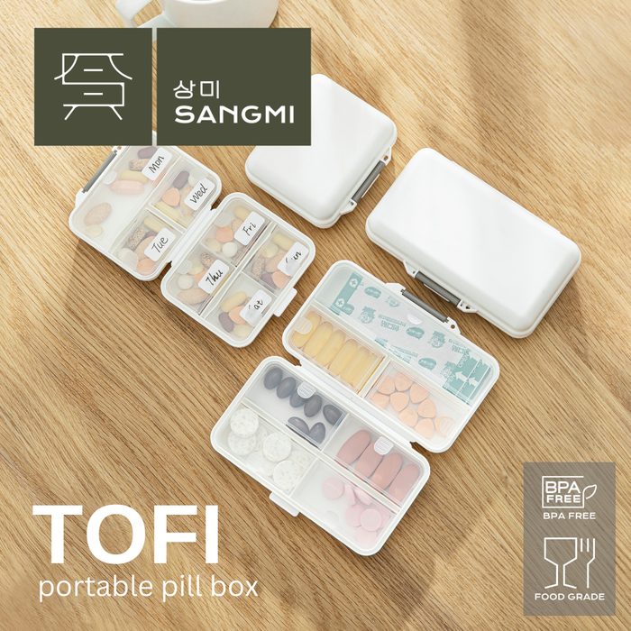 Gambar SANGMI Kotak Tempat Obat Harian Tempat Vitamin Pill Box Medicine - Small dari SANGMI ID Kota Tangerang Tokopedia