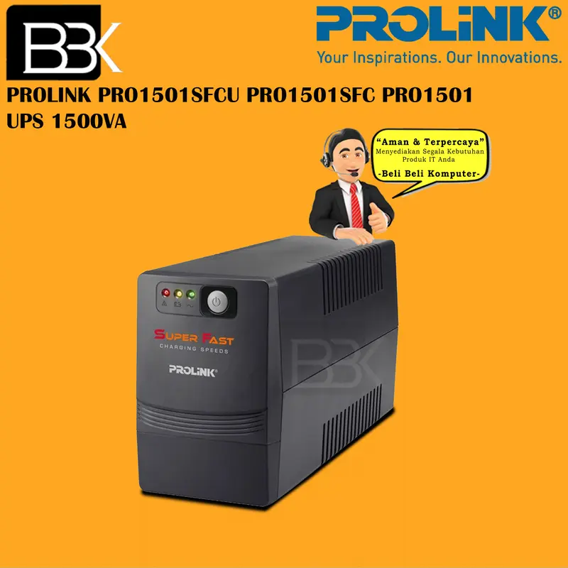 PROLINK PRO1501SFCU PRO1501SFC PRO1501 UPS 1500VA 0