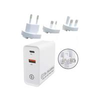 Gambar Kepala Charger 35W Worldwide PD QC Faster Travel Charger dari Asiadigi Official Store Kota Administrasi Jakarta Barat 1 Tokopedia