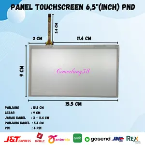 panel touch screen 6.5 " LCD Display Digitizer Touchscreen 6,5inch Pnd