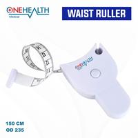 Gambar Onehealth Waist Ruler OD235 Meteran Badan atau Alat Megukur Lingkar Pinggang dari Onehealth Indonesia Kab. Tangerang 3 Tokopedia
