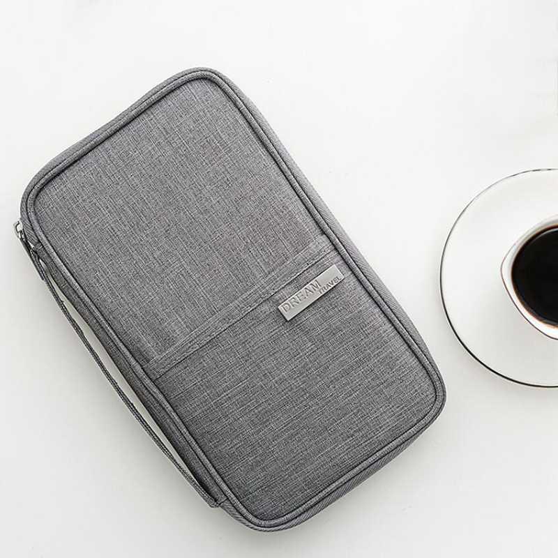 KOZI Dompet Travel Paspor Card Holder Wallet 9 Slot Tas Waterproof 7