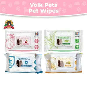 Tisue basah tom cat petwipes 100 pcs