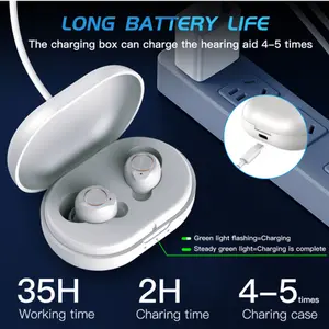 Alat Bantu Dengar Care Nirkabel Lansia Amplifier Dengar Isi Ulang