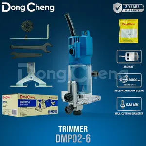 DongCheng Mesin Profil Kayu DMP02-6 Wood Trimmer 350 Watt 6mm Garansi Resmi 2 Tahun Dengan Kecepatan 30000 RPM DMP 02-6