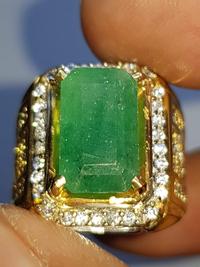 Gambar Batu Permata Natural Zamrud Emerald Beryl ZR016 Size Ideal Mewah dari CNC phoneshop Kota Administrasi Jakarta Pusat 1 Tokopedia