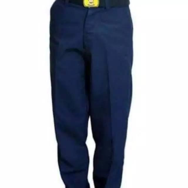 Celana panjang Biru seragam SMP 1-3 1