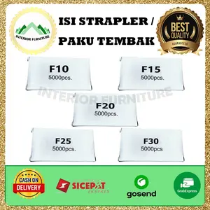 Isi Paku Tembak / Refill Air Nailer Stapler Gun / F10-F30