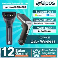 Gambar BARCODE SCANNER WIRELESS HONEYWELL OH4502 1D & 2D - OH4503 dari Axelpos Kota Administrasi Jakarta Pusat 1 Tokopedia
