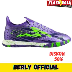 Sepatu Futsal SPECS Accelerator Alpha XTD Elite FG Violete Green Gecko