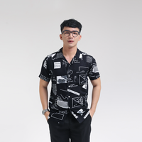 Gambar iNeat Kemeja Motif Print Abstract Typography Bowling Hawaiian Shirt - Hitam, S dari iNeat Kota Administrasi Jakarta Timur 2 Tokopedia