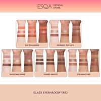 Gambar ESQA Glaze Eyeshadow Trio - Day Dreaming dari Esqa Cosmetics Kota Tangerang 5 Tokopedia