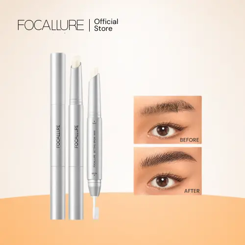 FOCALLURE Setting Eyebrow Wax Browcara Lasting 2-in-1 Built-in Brush