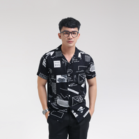 Gambar iNeat Kemeja Motif Print Abstract Typography Bowling Hawaiian Shirt - Hitam, S dari iNeat Kota Administrasi Jakarta Timur 1 Tokopedia