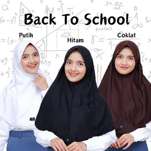 Vilora Go To School Serut Instan Kerudung Sekolah