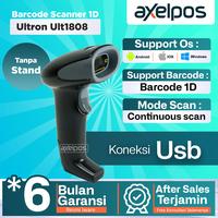 Gambar Barcode Scanner Laser Tangan 1D (USB) With Indicator LED Lamp dari Axelpos Kota Administrasi Jakarta Pusat 1 Tokopedia