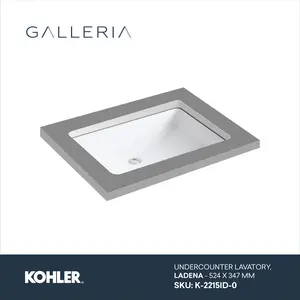 Kohler Lavatory Ladena Undercounter K-2215ID-0 / KOHLER Wastafel