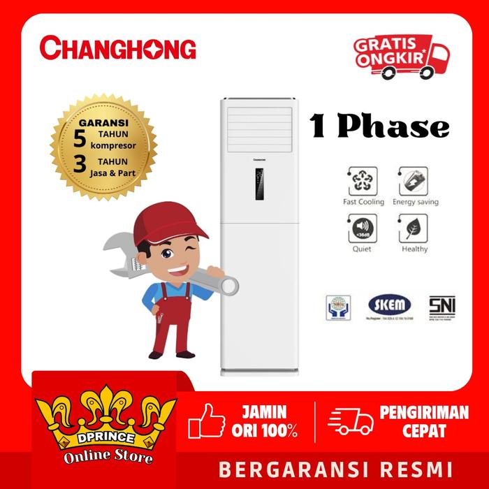 Gambar CHANGHONG AC Floor Standing 3 PK CHFS24LA / CHFS-24LA dari DPRINCE Kota Administrasi Jakarta Barat Tokopedia