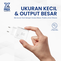 Gambar PROX Adapter Charger PPS PD Super Vooc QC 4.0 USB-A + USB-C 27W X-C04 dari Prox Indonesia Kota Administrasi Jakarta Barat 5 Tokopedia