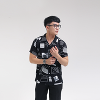 Gambar iNeat Kemeja Motif Print Abstract Typography Bowling Hawaiian Shirt - Hitam, S dari iNeat Kota Administrasi Jakarta Timur 3 Tokopedia