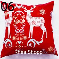 Gambar sarung bantal sofa 40x40 natal christmas dari Yunay colection Jakarta Timur 2 Tokopedia