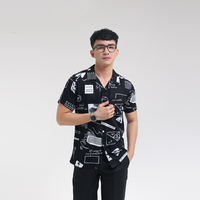 Gambar iNeat Kemeja Motif Print Abstract Typography Bowling Hawaiian Shirt - Hitam, S dari iNeat Kota Administrasi Jakarta Timur 4 Tokopedia