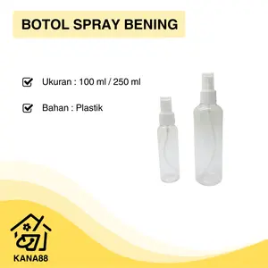 Botol Spray Bening Plastik Murah Serbaguna