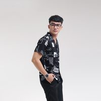 Gambar iNeat Kemeja Motif Print Abstract Typography Bowling Hawaiian Shirt - Hitam, S dari iNeat Kota Administrasi Jakarta Timur 5 Tokopedia