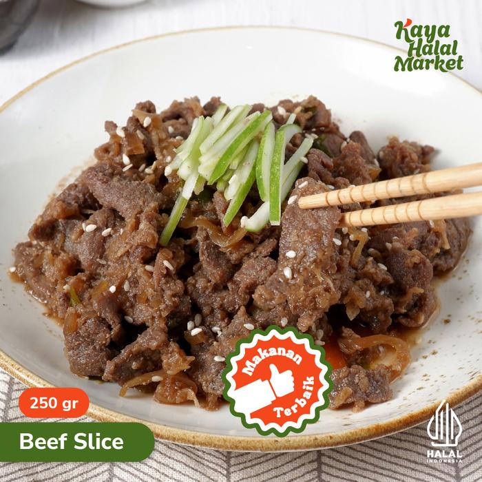 Gambar Beef Slice Blackpepper Frozen 250 Gram Halal KangDaging dari Kaya Halal Market Jakarta Selatan Tokopedia